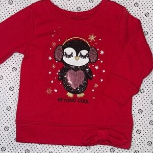 🛍 PRETTY LITTLE GIRLS  SWEATSHIRT SIZE 12 MONTHS 🛍